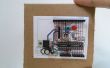 PCB mockup prototype in karton