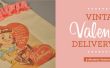 Vintage Valentine levering Tote