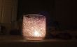 Candle Jar DIY glitter