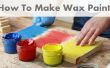 Hoe maak je Wax Paint
