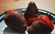 Hoe maak je chocolade aardbeien bedekt