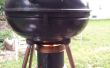 Midge hout vergasser Barbecue Grill. 