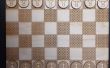 Lasergesneden Chess Board & stukken