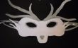 Elegent Paper Ghost herten Mask