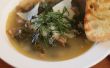 Boerenkool, worst, Cannellini bonen soep
