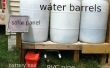 Zonne-aangedreven pomp voor water vaten