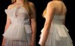 Hoe maak je een jurk van gevouwen papier