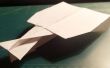 Hoe maak je de Vulcan papieren vliegtuigje