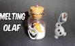 Smelten van Olaf (bevroren) miniatuur fles charme