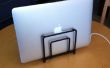 Servet houder MacBook staan