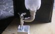 Water pijpleiding dan postit tafellamp