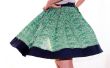 Gemakkelijk Pleated Skirt - geen patroon nodig