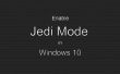 God of Jedi modus in Windows 10