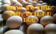 Hoe vindt u de hard gekookt ei