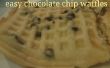 Hoe maak je een heerlijke chocolade chip wafels