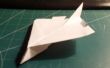 Hoe maak je de geest papieren vliegtuigje