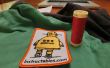 Stiksels op een Instructables patch. 