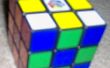 Checker boord een rubix cube
