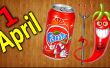 Fanta met paprika smaak voor 1 April / PRANK