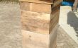 Maak een Honey Bee Hive van oude houten steunbalken