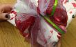 Snelle Christmas Gift Wrapping met Tulle boog