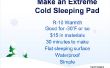 Winter slapen Pad - eenvoudige, R-10, $15, plat, waterdichte