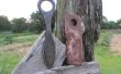 Hoe om te smeden een mes gooien uit gerecycled staal van de boerderij