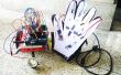 Papier, potlood, een handschoen met touchsensing en een draadloze robot!! 