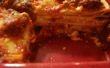 Verse snel fantastische vlees lasagne