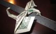 Origami Dollar Bill Dragon