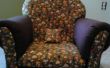 Paddenstoel stoel - Remade stoel uit Goodwill
