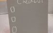 Schoolbord Checklist
