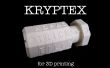 3D afgedrukt Kryptex