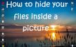 Hoe te verbergen uw dossiers binnen een beeld