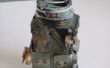 Aangepaste gassamenstelling Steampunk Robot gerecycleerd Action Figure
