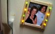 LED Popsicle Stick Picture Frame