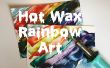 Hot Wax Rainbow Art