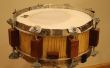 100% Upcycled/teruggewonnen Stave Snare Drum bouwen! 