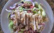 Aziatische kippensalade met koriander limoen Dressing