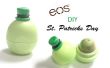 DIY St. Patrick's Day EOS Container - How to Make EOS Lip Balm