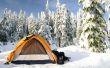 Hoe om warm te houden op een winter kamperen