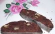 Pecannoot chocoladecake segmenten
