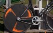 Carbon disc wiel voor een track fiets zonder aangepaste tooling