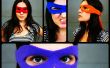 Superheld masker zelfstudie + patroon