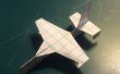 Hoe maak je de eenvoudige SkyTomahawk papieren vliegtuigje
