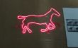 Galloping Horse Electroluminescente Display