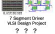 Hoe ontwerp zeven segment display driver chip op VLSI consept voor de eerste keer!? 