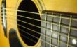 String of tekenreeks niet: hoe vervangen snaren van een staal-snarige akoestische gitaar