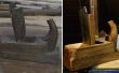 Historische houten binnenvertanding vliegtuig restauratie