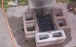 Duurzaam, gemakkelijk sintel block BBQ grill, voor frequent gebruik